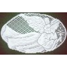 Doilies Joyful Angel 7x12 White Set Of (4) Heritage Lace