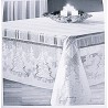 Tablecloths Winter's Eve 60x84 Rectangle White Oxford House
