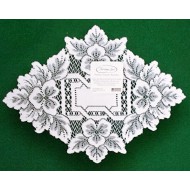 Doily Heirloom White 12 x 9 Set Of (3) Heritage Lace