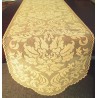 Table Runner Heritage Damask 14x64 Colonial Gold Heritage Lace