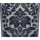 Table Runner Heritage Damask 14x49 Black Heritage Lace