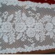 Table Runner Victorian Rose 13x72 White Heritage Lace