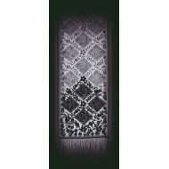 Table Runners Chantilly Black 16x84 Oxford House
