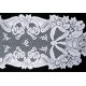Table Runners Christmas Horns 14x54 White Oxford House