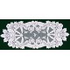 Table Runners Christmas Horns 14x36 White Oxford HOuse