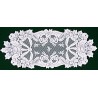 Table Runners Christmas Horns 14x36 White Oxford HOuse