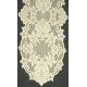 Cleremont 14x36 Ivory Table Runner Heritage Lasce