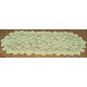 Dogwood 14x53 Ecru Table Runner Heritage Lace