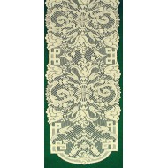 Table Runner Empress 14x54 Ivory Oxford House