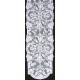 Empress 14x54 White Table Runner Oxford House