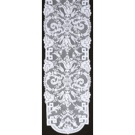 Table Runner Empress 14x54 White Oxford House