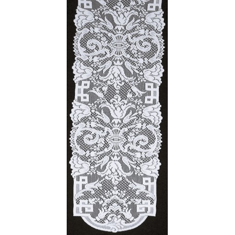 Empress 14x88 White Table Runner Oxford House