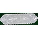 Floret 14x55 White Table Runner Heritage Lace