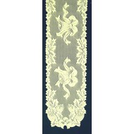 Table Runner Holly Bells 14x72 Ivory Oxford House