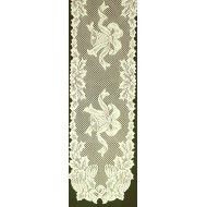 Table Runner Holly Bells 14x90 Ivory Oxford House