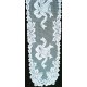 Holly Bells 14x72 White Table Runner Oxford House