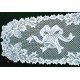 Holly Bells 14x72 White Table Runner Oxford House