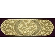 Jasmine 14x48 Antique Table Runner Heritage Lace