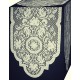 Medallion 14x46 Ecru Table Runner Heritage Lace