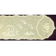 Nativity 14x52 Ivory Table Runner Heritage Lace
