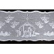  Nativity 14x52 White Table Runner Heritage Lace