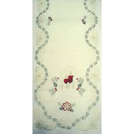 Table Runner Noel 15x54 Light Ivory Heritage Lace