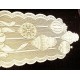  Ornaments 15x60 Ivory Table Runner Heritage Lace