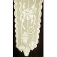  Ornaments 15x60 Ivory Table Runner Heritage Lace