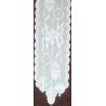 Table Runner Ornaments 15x60 White Heritage Lace