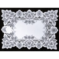 Placemats Heirloom 14x20 White Set Of (4) Heritage Lace