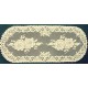 Rose 15x36 Ivory Table Runner Heritage Lace