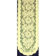 Roses n Bows 14x54 Ivory Table Runner Oxford House