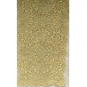 Savoy 14x36 Antique Gold Lame Table Runner Heritage Lace