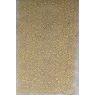 Table Runner Savoy 14x36 Antique Gold Oxford House