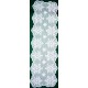Snow 14x48 White Table Runner Heritage Lace