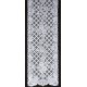 Trellis Rose 15x54 White Table Runner Oxford House