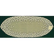Blossom 12x30 Ecru Set Of (2) Table Runners Heritage Lace