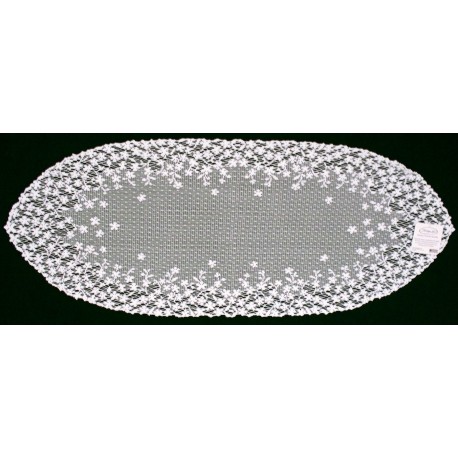 Bloxxom 12x30 White Table Runner Set Of (2) Heritage Lace