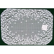 Placemats Blossom 14x20 White Set Of (4) Heritage Lace