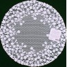 Blossom 12 Inch Round White Doily Set Of (2) Heritage Lace