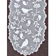 Bristol Garden 14 x 60 White Table Runner Heritage Lace