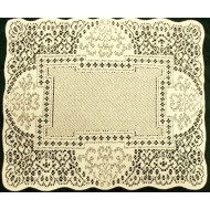 Placemats Canterbury Classic 14 x19 ecru Set Of (4) Heritage Lace