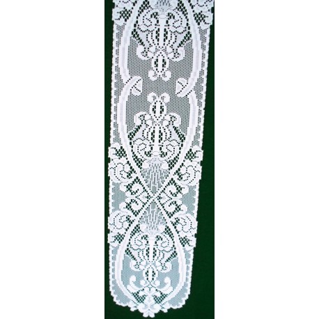 Table Runner Angels 9x50 White Oxford House