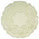 Table Toppers Elizabeth 42 R Silver Sage Heritage Lace