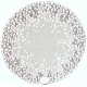 Blossom 20 Inch Round White Doilies Set Of (2) Heritage Lace