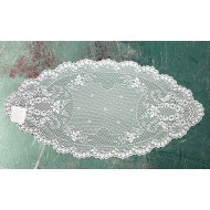 Doily Floret White 14 x 28 Set Of (2) Heritage Lace