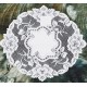 Doily Heirloom White 16 Round Set Of (2) Heritage Lace