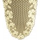 Cottage Rose 14x34 Ecru Table Runner Heitage Lace