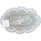 Doily Floret White 8 x 12 Set Of (3) Heritage Lace