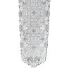 Filigree 14x90 White Table Runner Heritage Lace